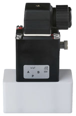 Válvula Solenoide 3/2 Vías G3/8'' Desviar Plástico FFKM -1-0.2bar/-15-3psi 24VDC 0121 205507