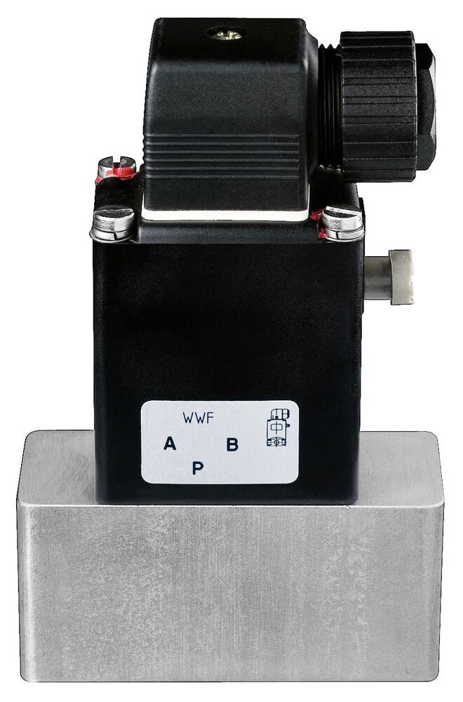 Solenoid Valve 3/2 Diverting G1/4'' Stainless Steel FKM 0-1bar/15psi 24VDC 0121 50980