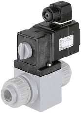 Solenoid Valve 19.35mm Welded Sleeves NC Plastic FKM 0-1bar/15psi 230VAC Vacuum 0131 130920