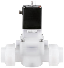 Válvula Solenoide 25mm Fundas Soldadas NC Plástico FKM 0.5-6bar/7-87psi 24VDC 142 88661