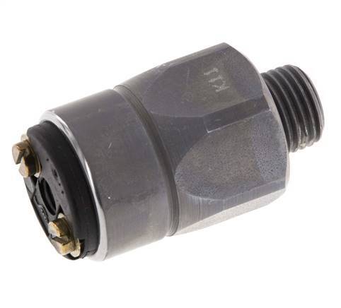 1 a 10bar NC Presostato de acero G1/4'' 42VAC/DC Terminal de tornillo