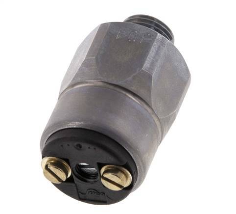 10 to 20bar NC Steel Pressure Switch G1/4'' 42VAC/DC Screw Terminal