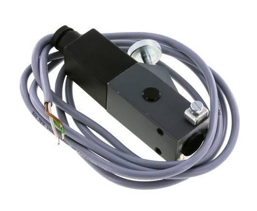 presostato de aluminio de 1 a 6bar G1/4'' 250VAC/DC Cable de 3 hilos 2m