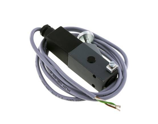 100 a 400bar SPDT Presostato de aluminio G1/4'' 250VAC/DC Cable de 3 hilos 2m