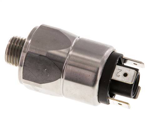 0.presostato de acero inoxidable SPDT de 5 a 5bar G1/4'' 250VAC Conector plano EPDM