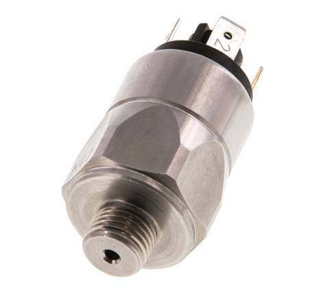 0.presostato de acero inoxidable SPDT de 5 a 5bar G1/4'' 250VAC Conector plano EPDM