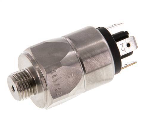 0.5 to 5bar SPDT Stainless Steel Pressure Switch G1/4'' 250VAC Flat Connector