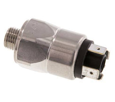 10 to 100bar SPDT Stainless Steel Pressure Switch G1/4'' 250VAC Flat Connector EPDM