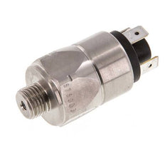 50 a 200bar SPDT Presostato de acero inoxidable G1/4'' 250VAC Conector plano EPDM