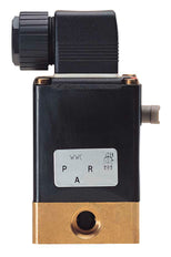 Solenoid Valve 3/2 NC G1/4'' Brass NBR 0-10bar/145psi 230VAC 0330 41307