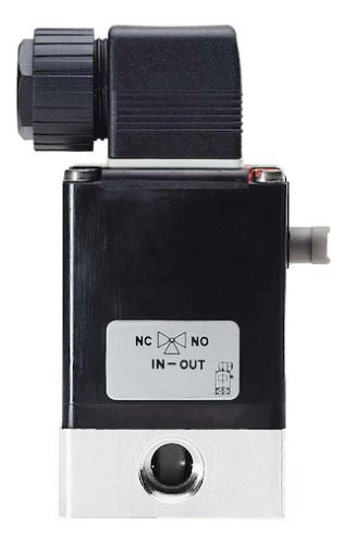 Solenoid Valve 3/2 Universal G1/4'' Plastic FKM 0-2bar/29psi 24VDC 0330 173218