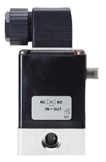 Solenoid Valve 3/2 Universal G1/4'' Plastic FKM 0-12bar/174psi 24VDC 0330 136313