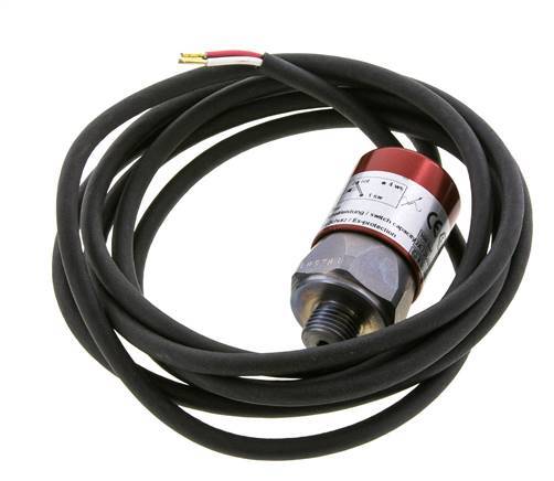 50 to 150bar SPDT Steel Pressure Switch G1/4'' 250VAC 3-wire Cable 2m