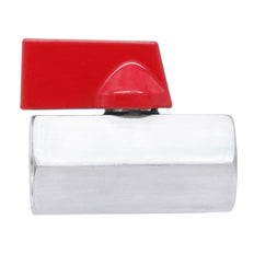 G 1/2'' F/F Válvula De Bola Mini De Acero Inoxidable 69 Bar PTFE - TamesonPRO 1113-012-F