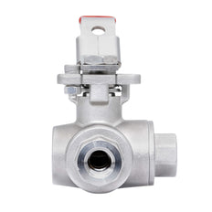 Rp 2'' 3-Way L-Port Stainless Steel Ball Valve 69 bar RTFE ISO-Top F07 - TamesonPRO 1125-200-L