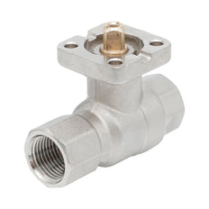 Válvula de bola 2 vías de latón Rp 3/8" ISO-Top F03 PN40