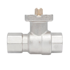 Válvula de bola 2 vías de latón Rp 1/4" ISO-Top F03 PN40