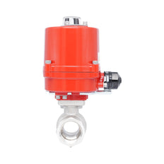 Válvula de bola eléctrica 2 vías de latón Rp 1-1/4" 24 V AC/DC
