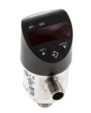 0 a 400bar Acero inoxidable Presostato electrónico Wika G1/4'' 1VDC Conector M12 de 4 pines IO-Link