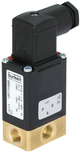 Solenoid Valve 3/2-Way G1/4'' NC Brass NBR 0-10bar/145psi 200VAC 0330 20021780