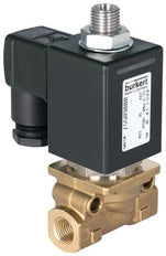 Solenoid Valve 3/2-Way G1/4'' NC Brass PTFE 0-5bar/73psi 24VAC Vacuum 0355 65552
