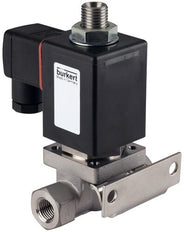 Solenoid Valve 3/2-Way G1/4'' NC Stainless steel PTFE 0-4bar/58psi 24VDC Vacuum 0355 68903