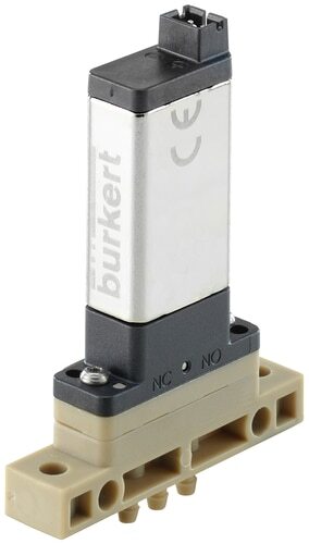 Solenoid Valve 2mm Hose Pillar NC PEEK FFKM -1-5bar/-15-73psi 24VDC 6724 382088