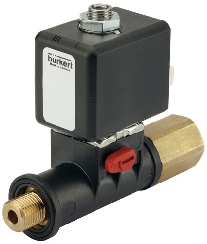 Solenoid Valve 3/2 NC 20x20 mm SFB Plastic FKM 0-6bar/87psi 24VDC 7012 20074827