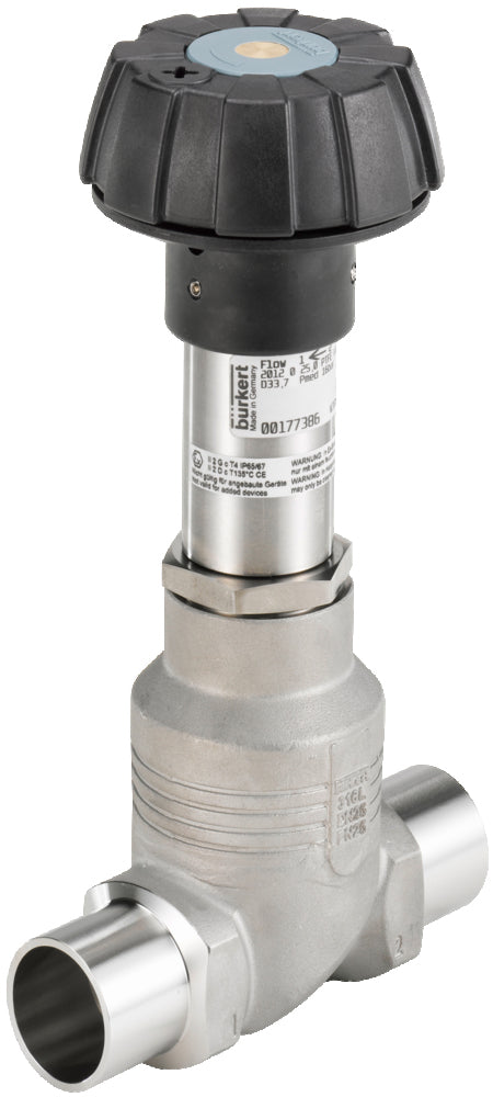Welded End DN 15 Manual 2-Way Globe Valve Stainless Steel - 2012 - 245364