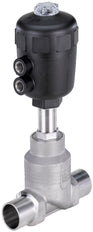 Welded End DN 80 NC Pneumatic 2-Way Globe Valve Stainless Steel - 2012 - 156487
