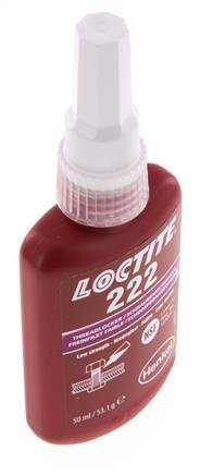 Fijador de roscas Loctite 222 Púrpura 50 ml
