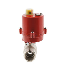 Electrical Ball Valve 2-Way G1-1/2'' Brass 12V DC