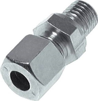 M14x1,5 Macho x 12L Anillo de corte recto de acero galvanizado 315 Barra DIN 2353