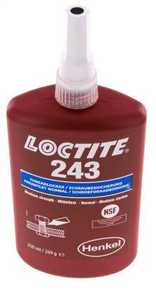 Loctite 243 Azul 250 ml Bloqueador De Roscas