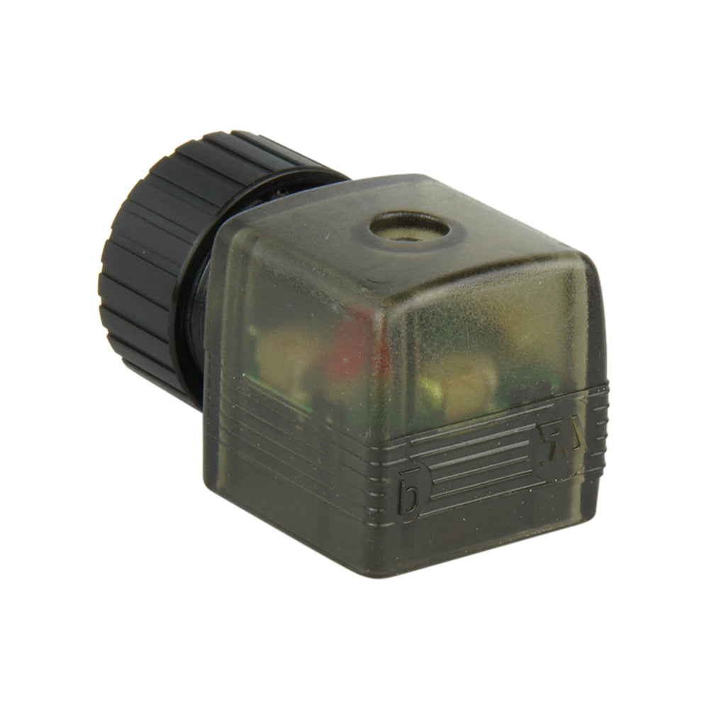Connector 200-240V AC/DC (DIN - A) with LED - Burkert 2508 008362