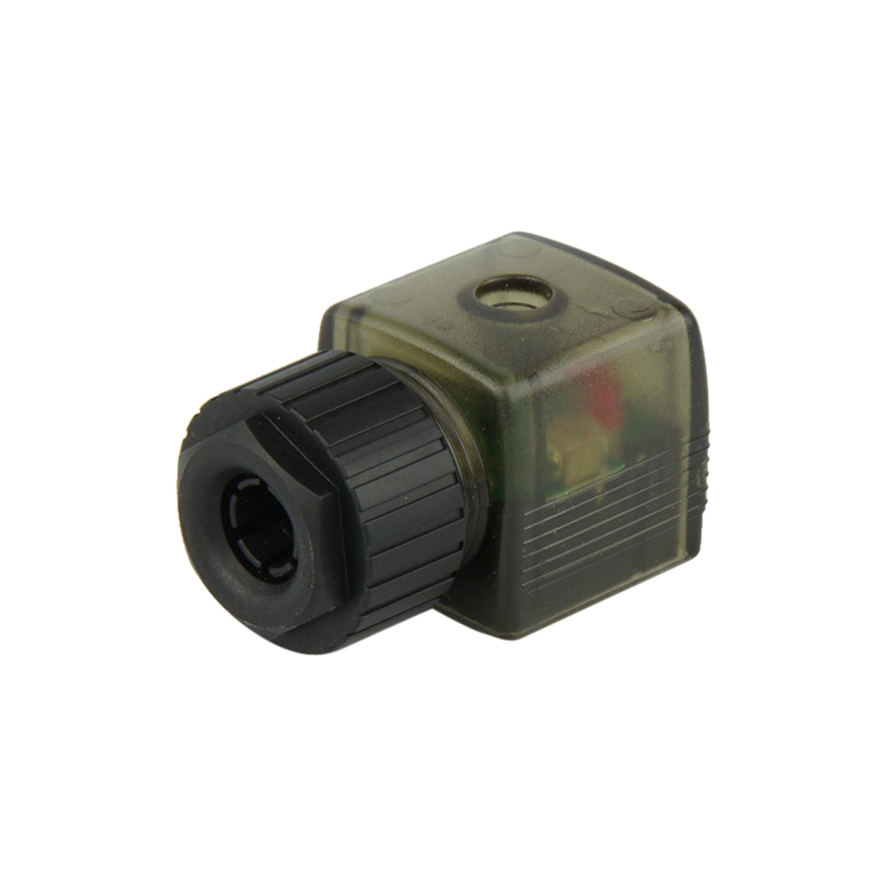Connector 100-120V AC/DC (DIN - A) with Rectifier LED and Varistor - Burkert 2508 008365