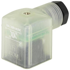 Connector 200-240V AC/DC (DIN - A) with LED - Burkert 2518 315334