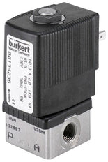 Solenoid Valve NPT 1/4'' NC Stainless steel FKM 0-12bar/174psi 24VDC 6013 466475