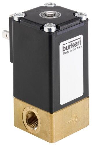 Solenoid Valve G1/8'' NC Brass EPDM -1-16bar/-15-232psi 24VDC 2873 255641