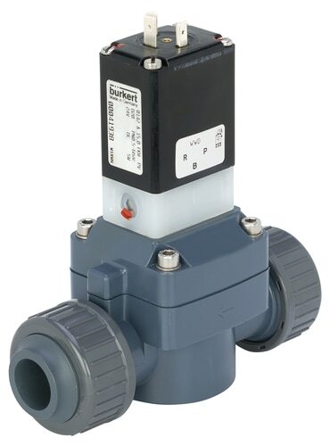 Electroválvula 25 mm Mangas Pegadas NC PVC FKM 0,5-6bar/7-87psi 24VDC 0142 258251