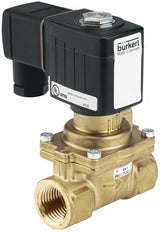 Solenoid Valve G1 1/2'' NC Brass EPDM 0.2-16bar/3-232psi 24VDC Anti-Waterhammer 6281 20029113
