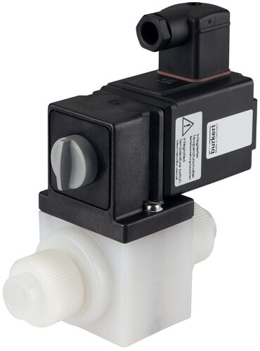 Solenoid Valve G1/2'' NC PVC FKM 0-1.5bar/22psi 12VDC Vacuum 131 390341