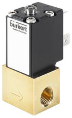 Solenoid Valve G1/8'' NC Brass FKM -1-10bar/-15-145psi 24VDC Oxygen Fat/Oil Free 2871 288331