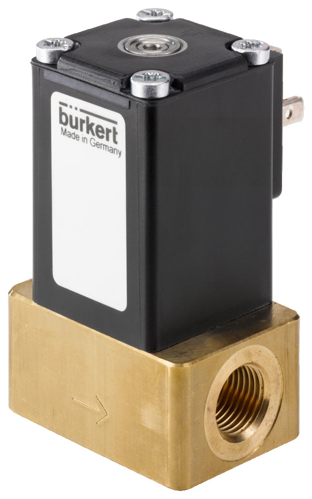 Válvula Solenoide NPT 1/4'' NC Latón FKM -1-8bar/-15-116psi 24VDC 2873 254369