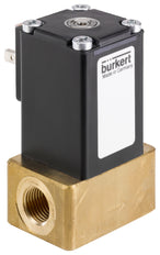 Válvula Solenoide G1/4'' NC Latón FKM -1-3.5bar/-15-51psi 24VDC Oxígeno Libre De Grasa/Aceite 2873 250330