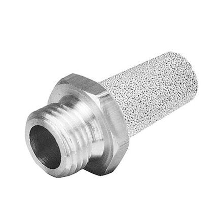 Aventics SI1 G3/8'' Sintered Bronze Pneumatic Muffler Brass Connection