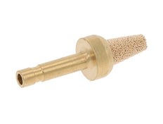 Aventics SI1 4mm Casquillo de Pasador de Bronce Sinterizado Silenciador Neumático