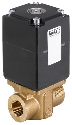 Solenoid Valve G1/2'' NC Brass FKM -1-10bar/-15-145psi 24VDC 2875 20005149