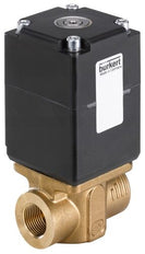 Solenoid Valve G1/2'' NC Brass FKM -1-8bar/-15-116psi 24VDC 2875 386462