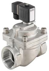 Solenoid Valve NPT 2'' NO Stainless steel FKM 0.2-16bar/3-232psi 120VAC Anti-Waterhammer 6281 306643